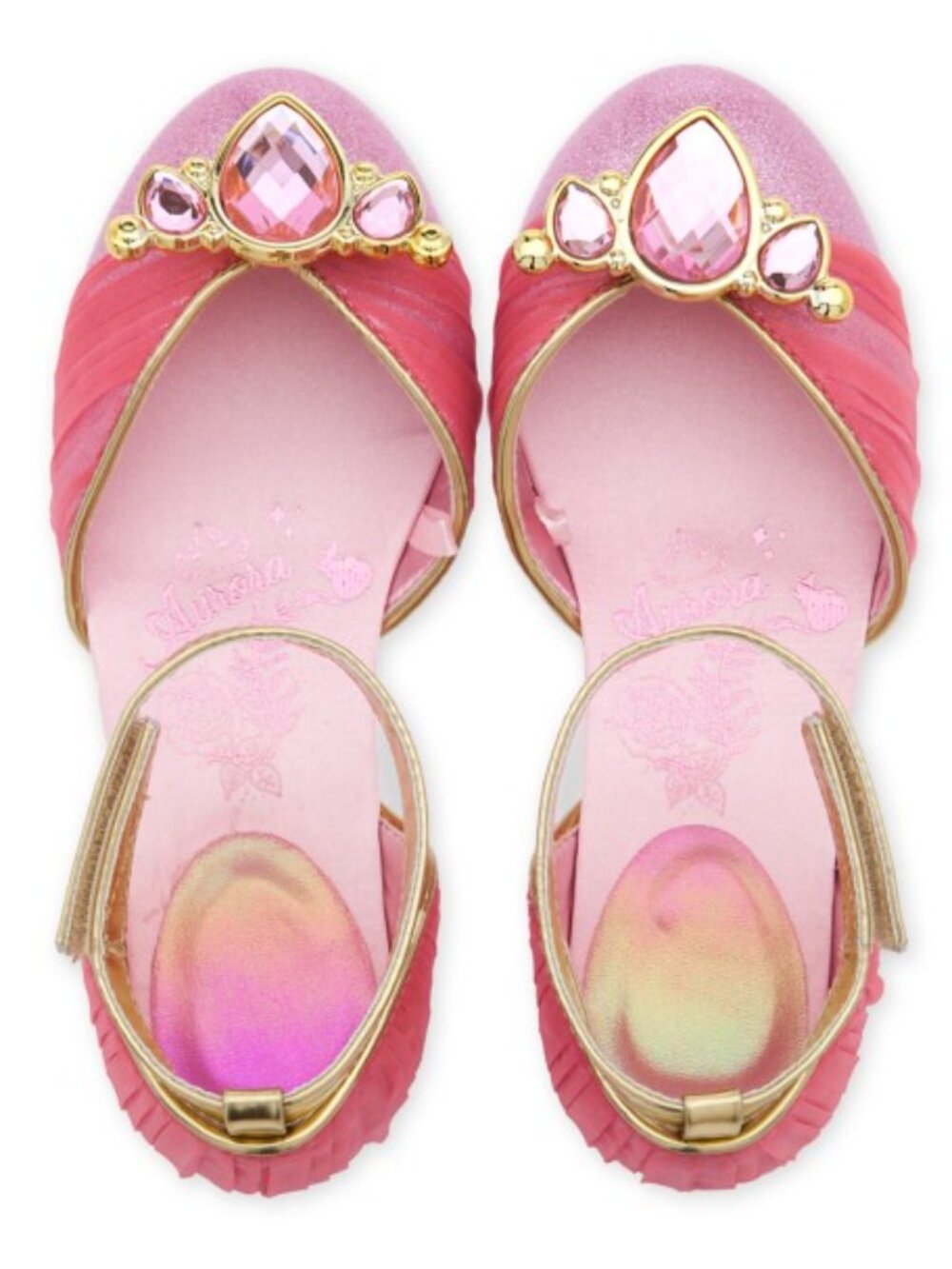 BRAND NEW Disney Princess Aurora Sleeping Beauty Costume Footwear SIZE 11/12